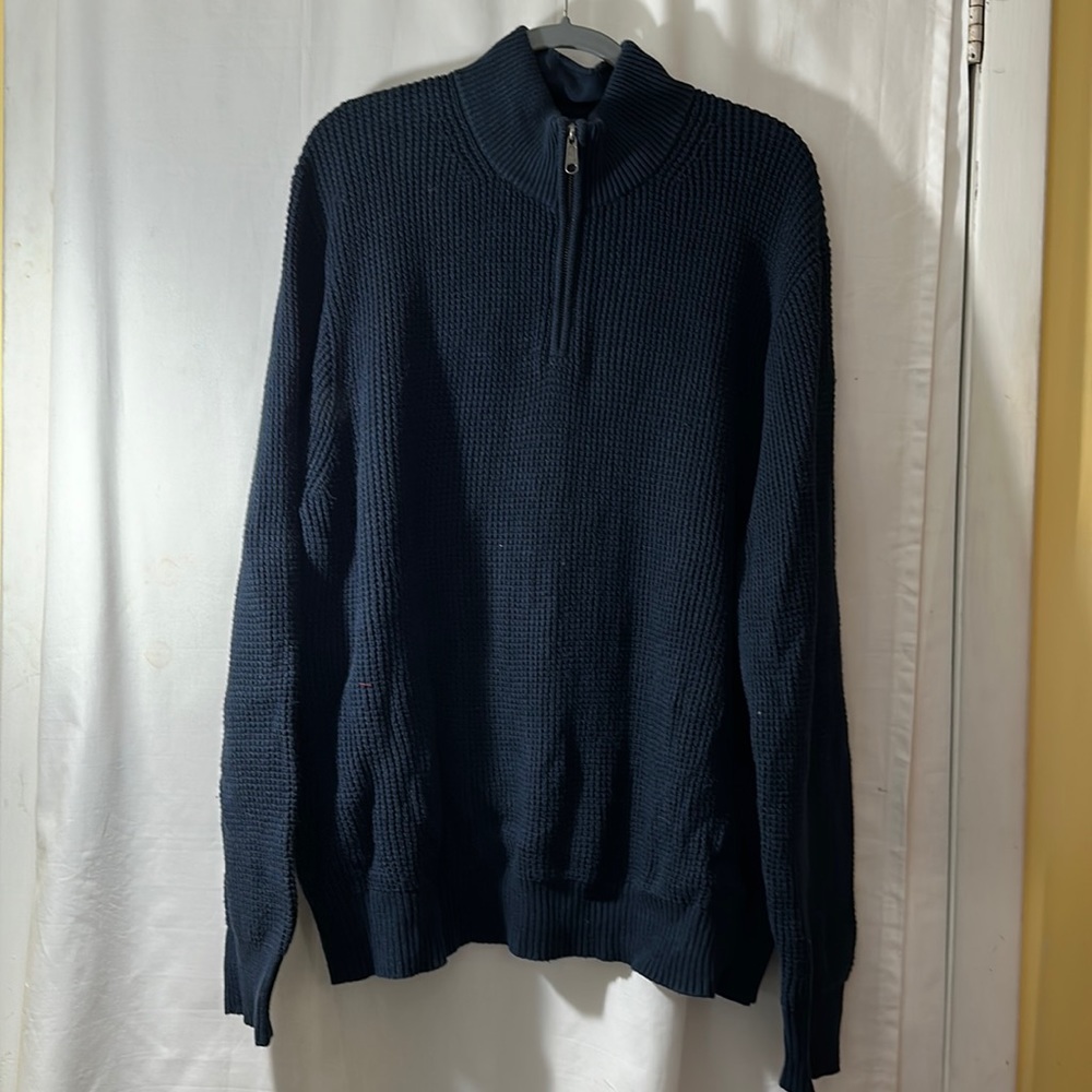 💕 4/$25 J. Crew Waffle Knit Quarter Zip Sweater